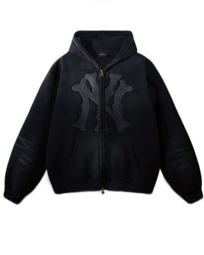,,NY 1908'' Zip-Up Hoodie