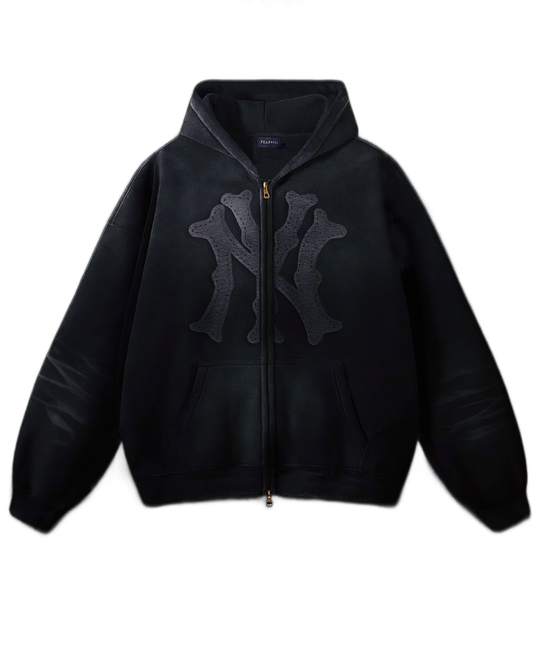 ,,NY 1908'' Zip-Up Hoodie